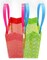 Tiny Mills Ice Cream Party Favor Bags Treat Bags with Handles Candy Bags for Birthday Party ,12 Pack
